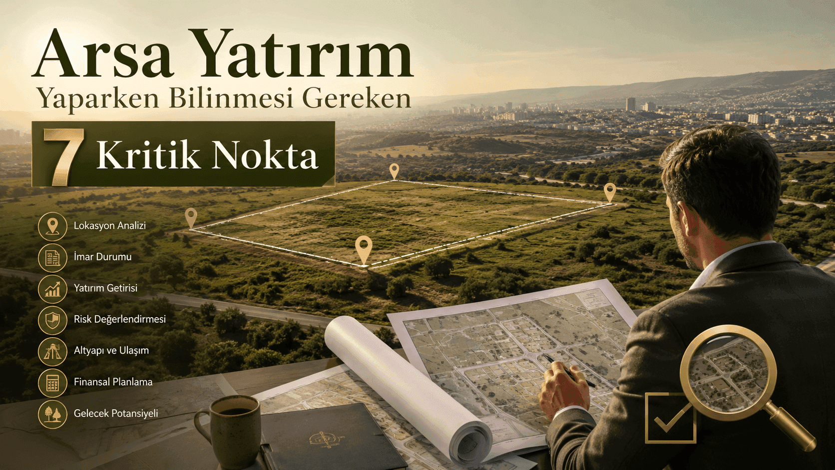 Arsa Yatırımı Yaparken Bilmeniz Gereken 7 Kritik Nokta